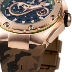 NSQUARE Snakeking Multifunction 21 Jewels Men's Watch - G0471-N10.11 Camo