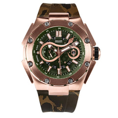 NSQUARE Snakeking Multifunction 21 Jewels Men's Watch - G0471-N10.11 Camo
