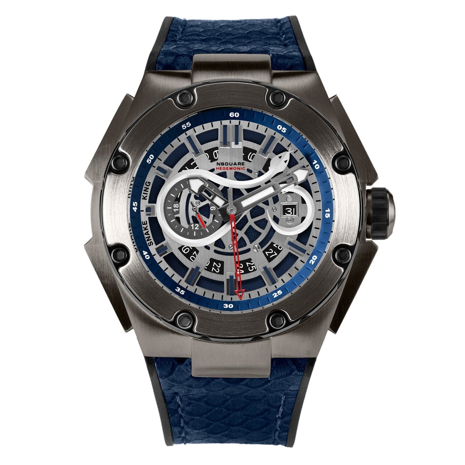 NSQUARE Snakeking Multifunction 21 Jewels Men's Watch - G0471-N10.19