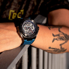 NSQUARE Snakeking Multifunction 21 Jewels Men's Watch - G0471-N10.19
