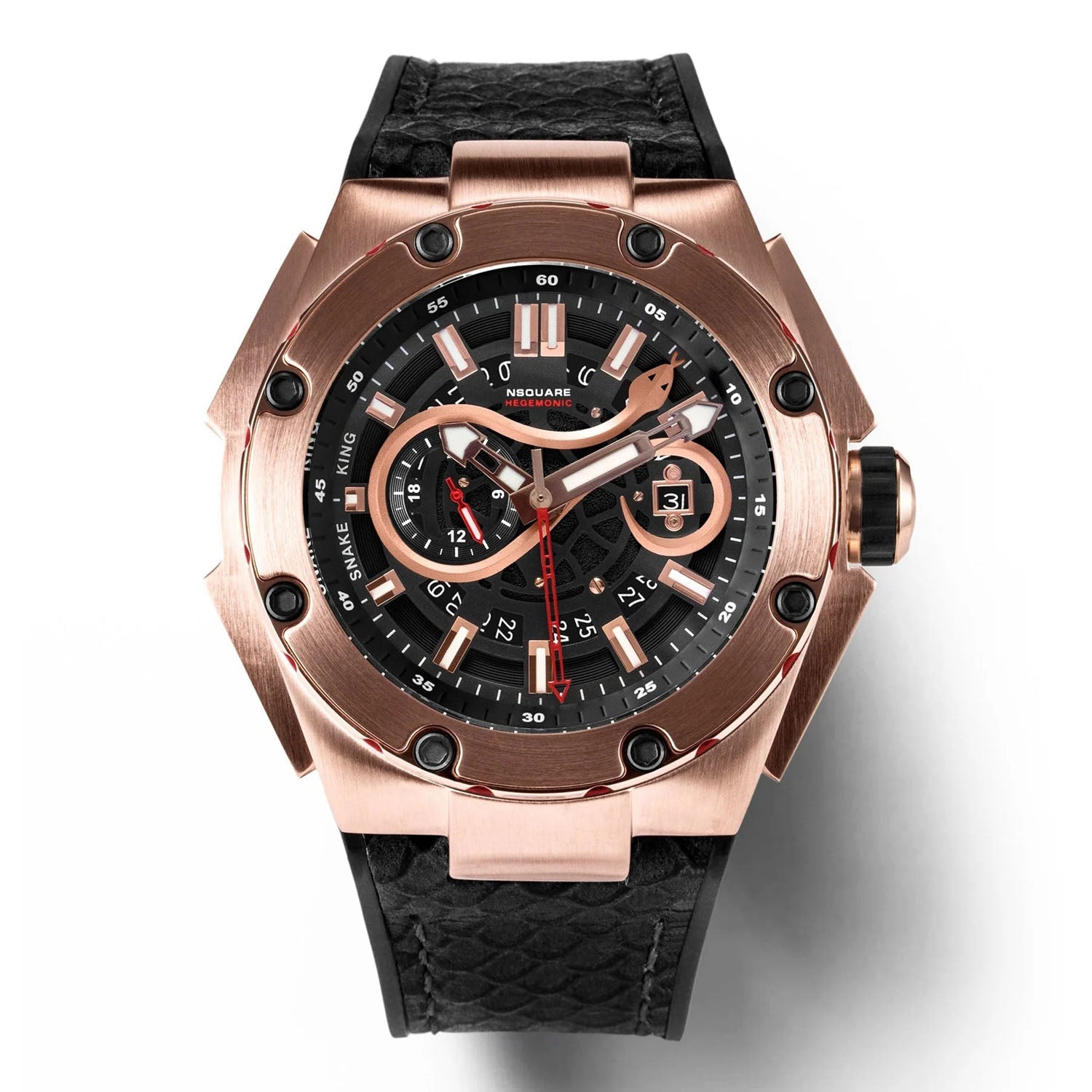 NSQUARE Snakeking Multifunction 21 Jewels Men's Watch - G0471-N10.20