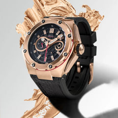 NSQUARE Snakeking Multifunction 21 Jewels Men's Watch - G0471-N10.20
