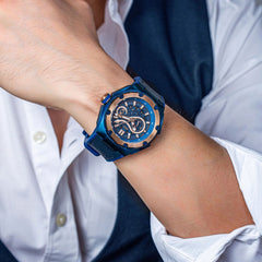 NSQUARE Snakeking Multifunction 21 Jewels Men's Watch - G0471-N10.21