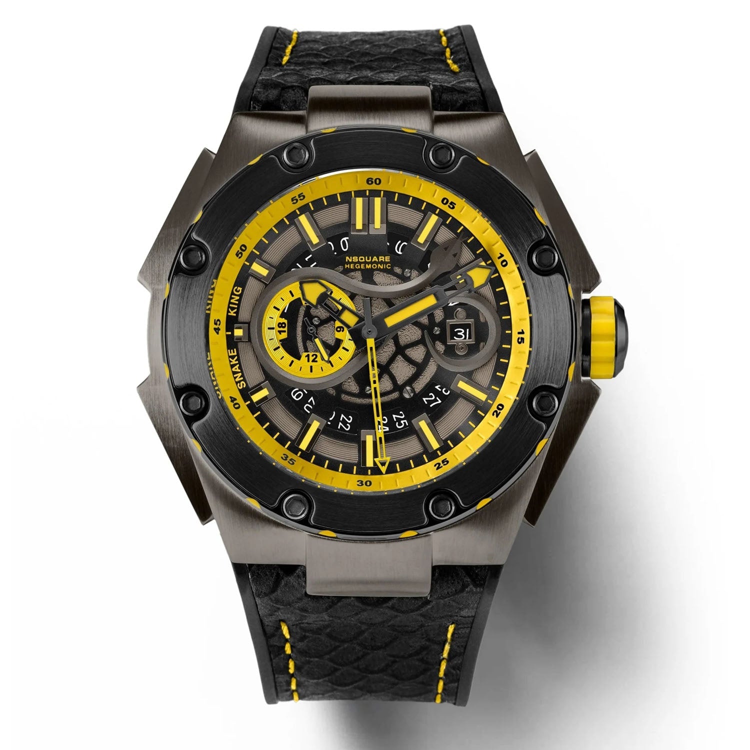 NSQUARE Snakeking Multifunction 21 Jewels Men's Watch - G0471-N10.3