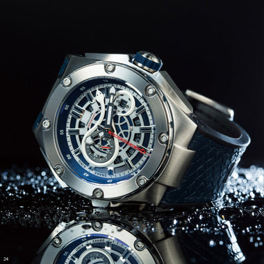 NSQUARE Snakeking Multifunction 21 Jewels Men's Watch - G0471-N10.6
