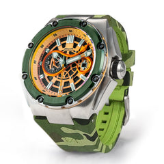 NSQUARE Snakeking Multifunction 21 Jewels Men's Watch - G0471-N10.9 Camo