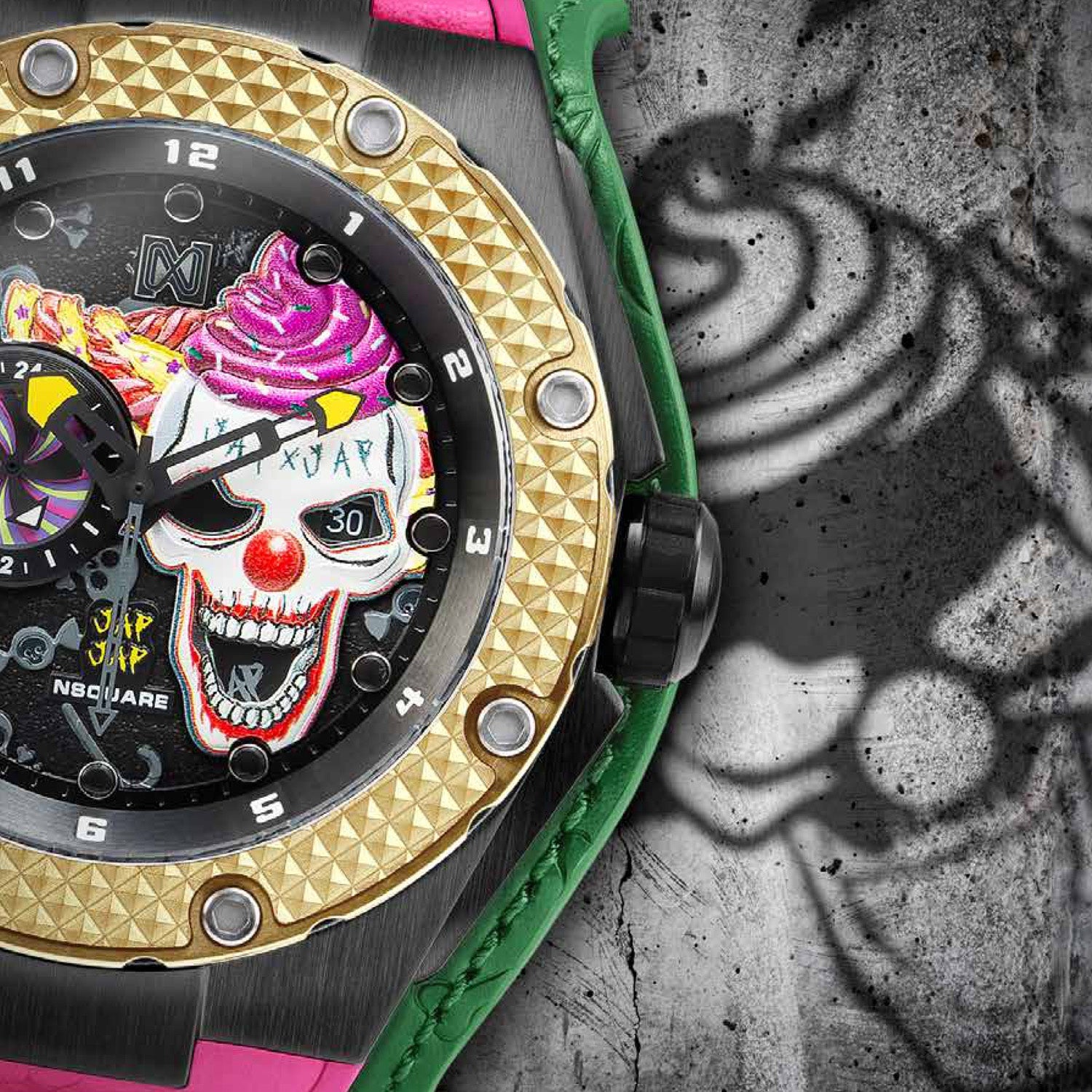 NSQUARE Jap Jap Limited Edition Automatic Men's Watch - G0471-N42.1