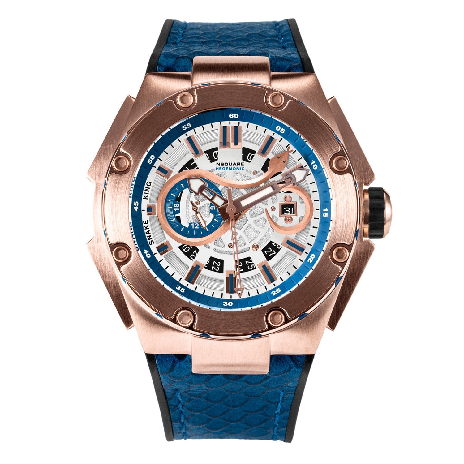 NSQUARE Snakeking Automatic 21 Jewels Men's Watch - G0471-N10.10