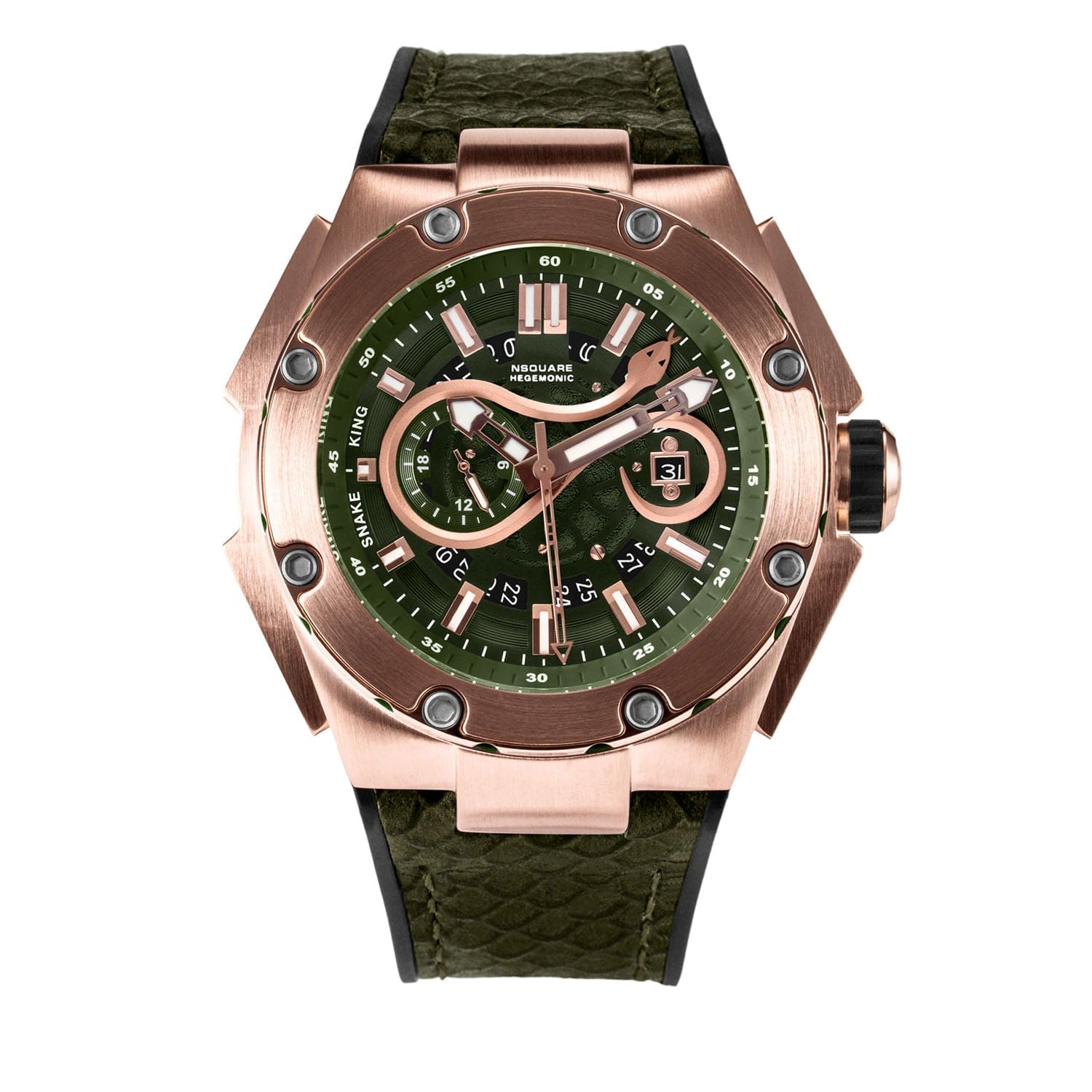 NSQUARE Snakeking Automatic 21 Jewels Men's Watch - G0471-N10.11