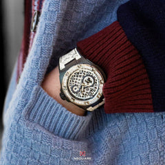 NSQUARE Snake Special Edition Automatic Swarovski Crystal Men's Watch - G0473-N51.2