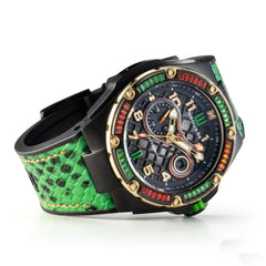 NSQUARE Snake Special Edition Automatic Swarovski Crystal Men's Watch - G0473-N51.5