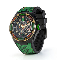 NSQUARE Snake Special Edition Automatic Swarovski Crystal Men's Watch - G0473-N51.5