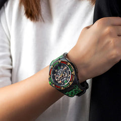 NSQUARE Snake Special Edition Automatic Swarovski Crystal Men's Watch - G0473-N51.5
