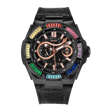 NSQUARE Snake Special Edition Limited Edition Swarovski Crystal Men's Watch - G0473-N51.8