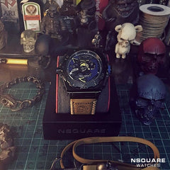 NSQUARE Piratestorm Automatic 21 Jewels Men's Watch - G0485-N15.5
