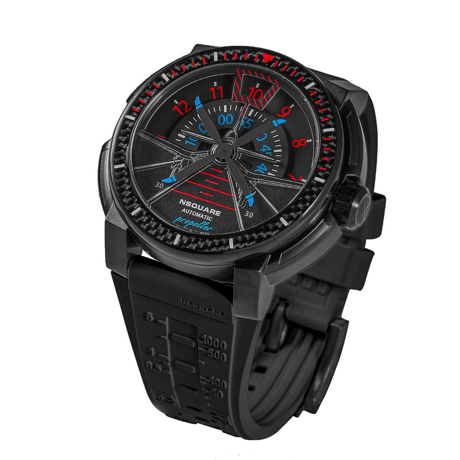 NSQUARE Propeller Automatic Men's Watch - G0512-N26.2