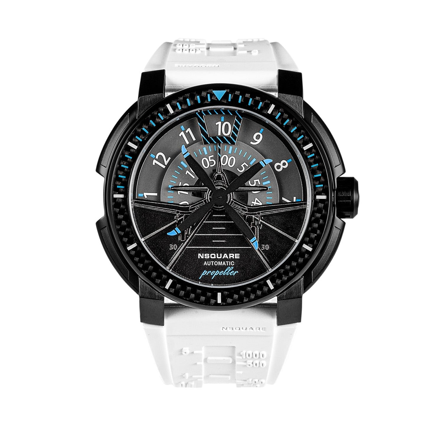 NSQUARE Propeller Automatic Men's Watch - G0512-N26.3
