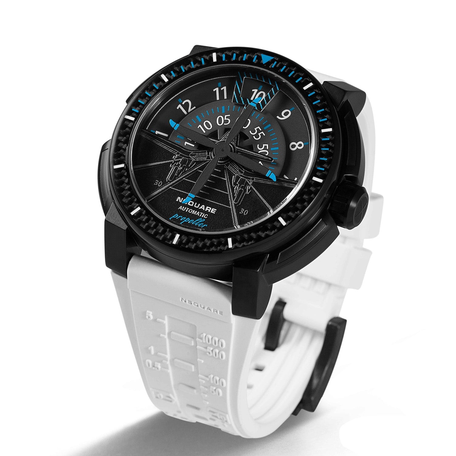 NSQUARE Propeller Automatic Men's Watch - G0512-N26.3