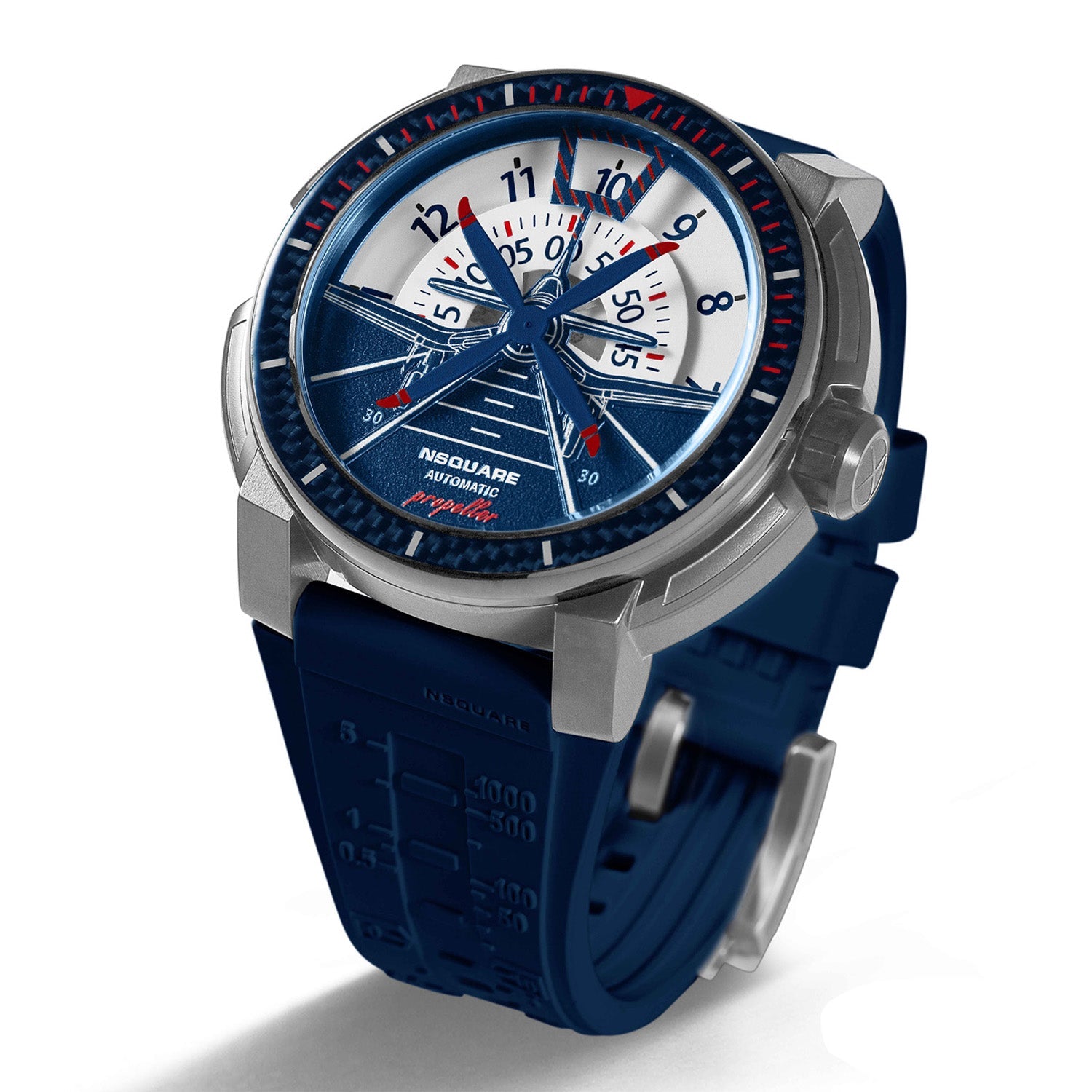 NSQUARE Propeller Automatic Men's Watch - G0512-N26.5