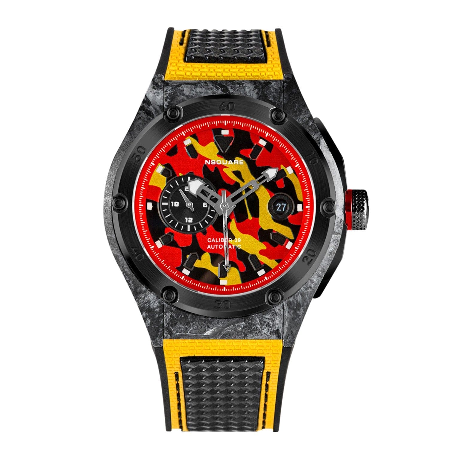 NSQUARE Multicoloured Multifunction Men's Watch - G0543-N39.1