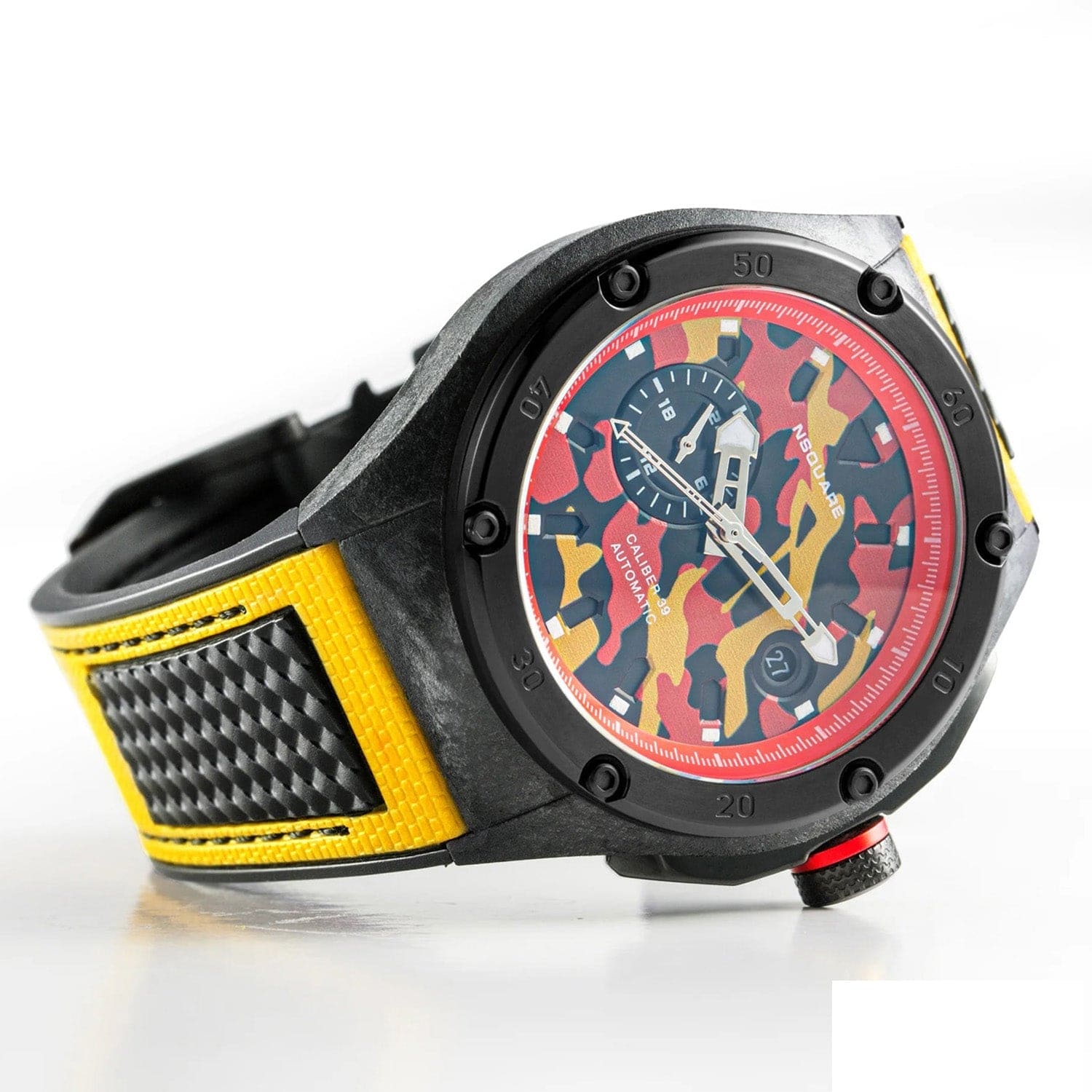 NSQUARE Multicoloured Multifunction Men's Watch - G0543-N39.1