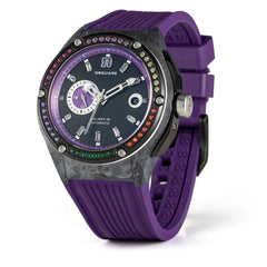 NSQUARE Multicoloured Multifunction Swarovski Crystal Men's Watch - G0543-N39.4
