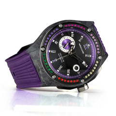 NSQUARE Multicoloured Multifunction Swarovski Crystal Men's Watch - G0543-N39.4
