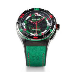 NSQUARE Casino Royale Limited Edition Automatic 21 Jewels Men's Watch - G0544-N40.1 GREEN STRAP
