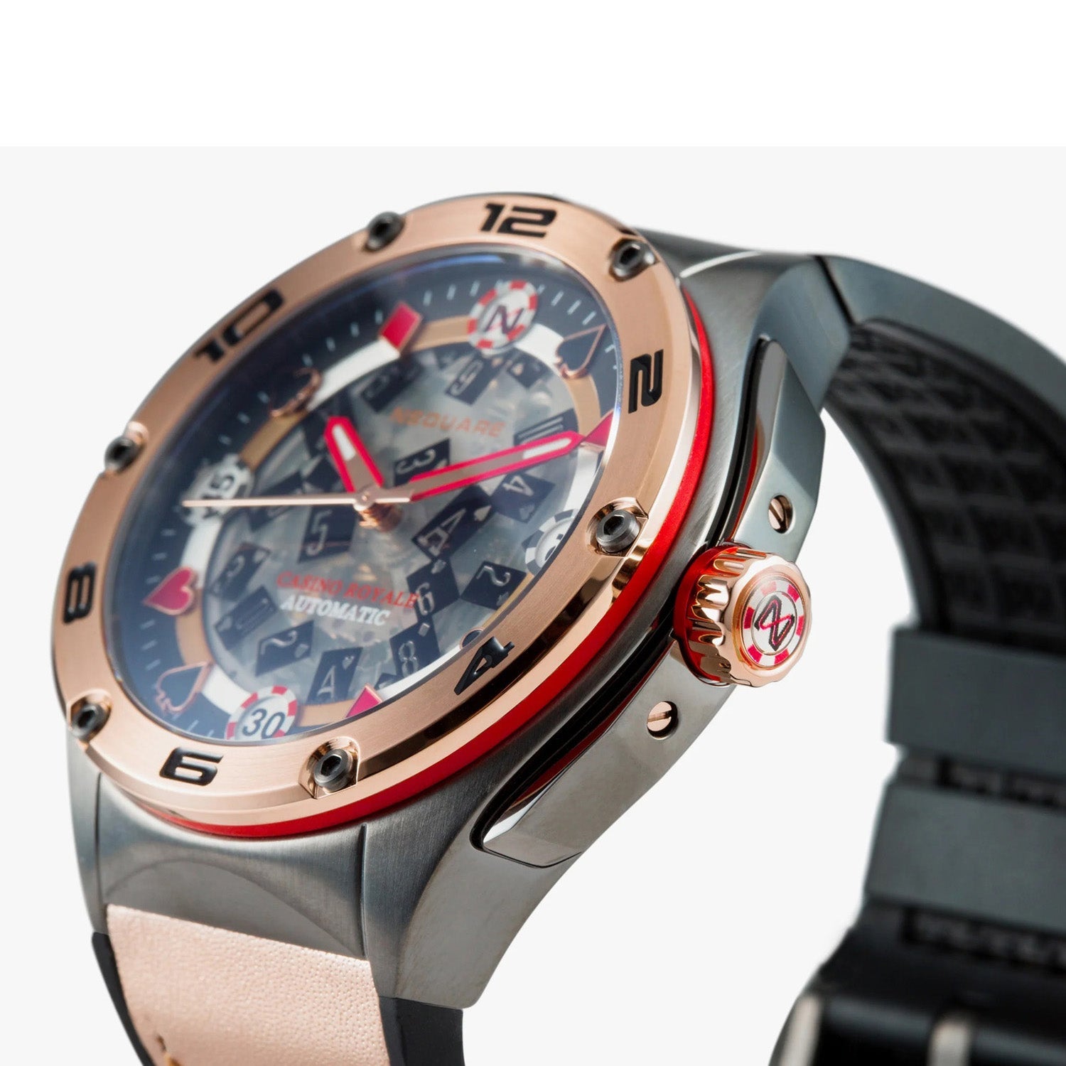 NSQUARE Casino Royale Limited Edition Automatic 21 Jewels Men's Watch - G0544-N40.2