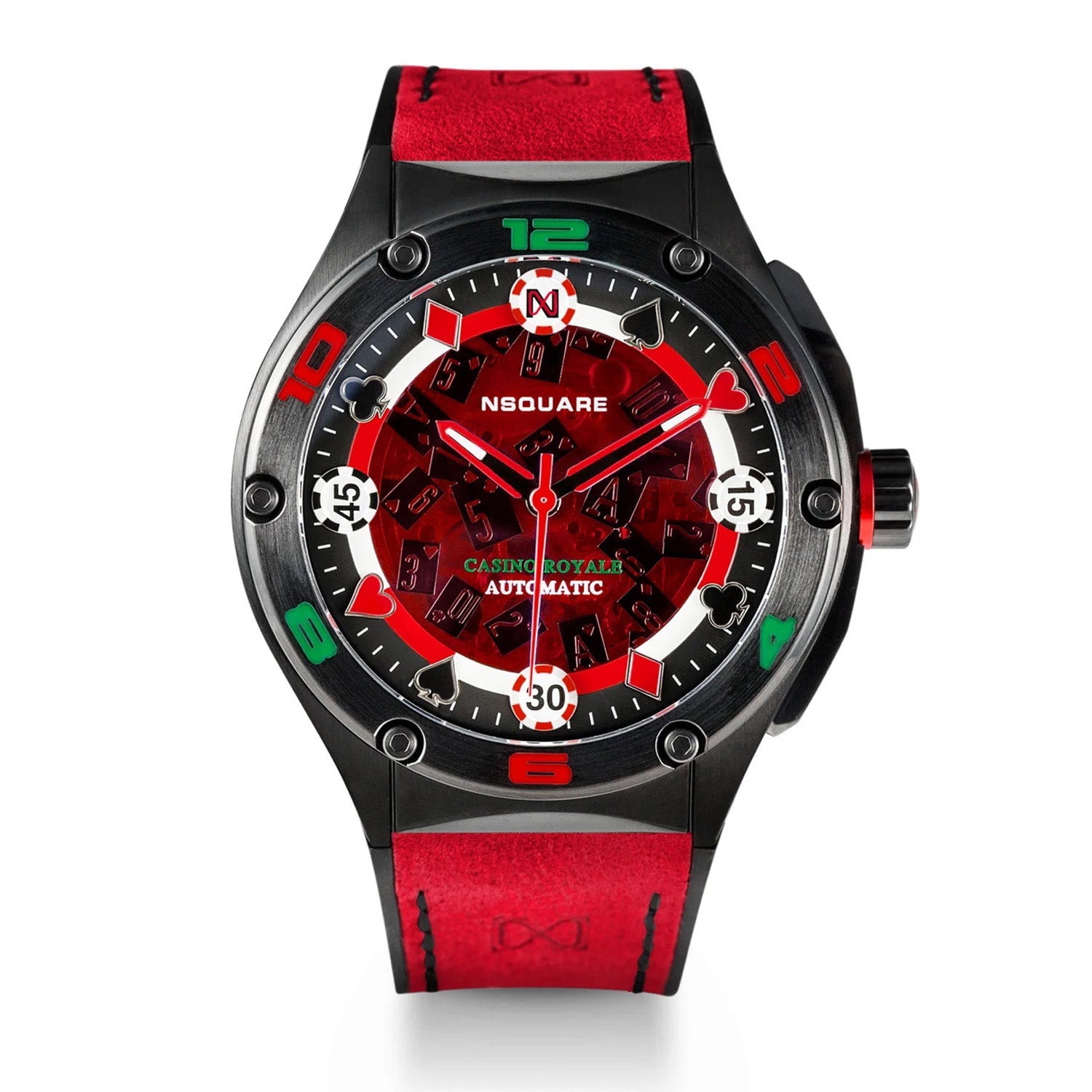 NSQUARE Casino Royale Automatic Limited Edition Men's Watch - G0544-N40.3