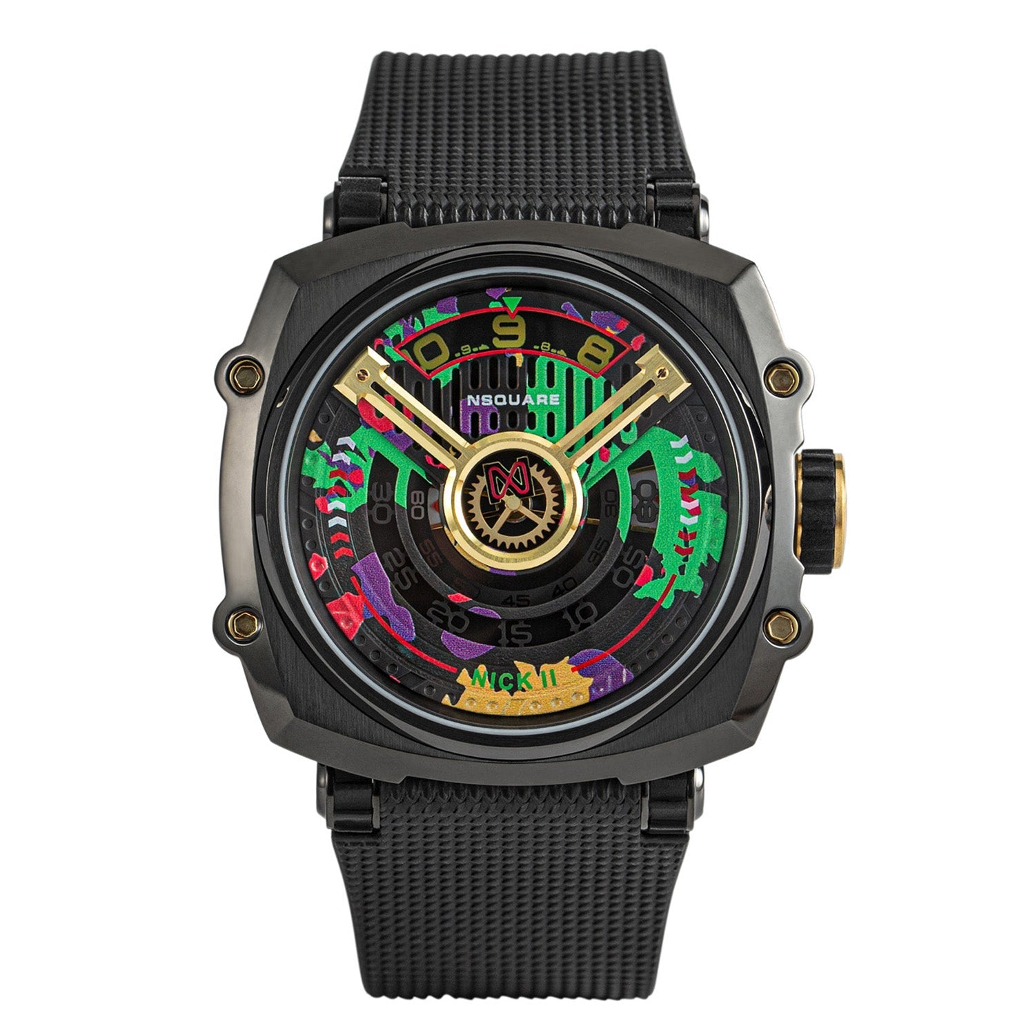 NSQUARE Nick II Automatic 24 Jewels Men's Watch - G0561-N12.3
