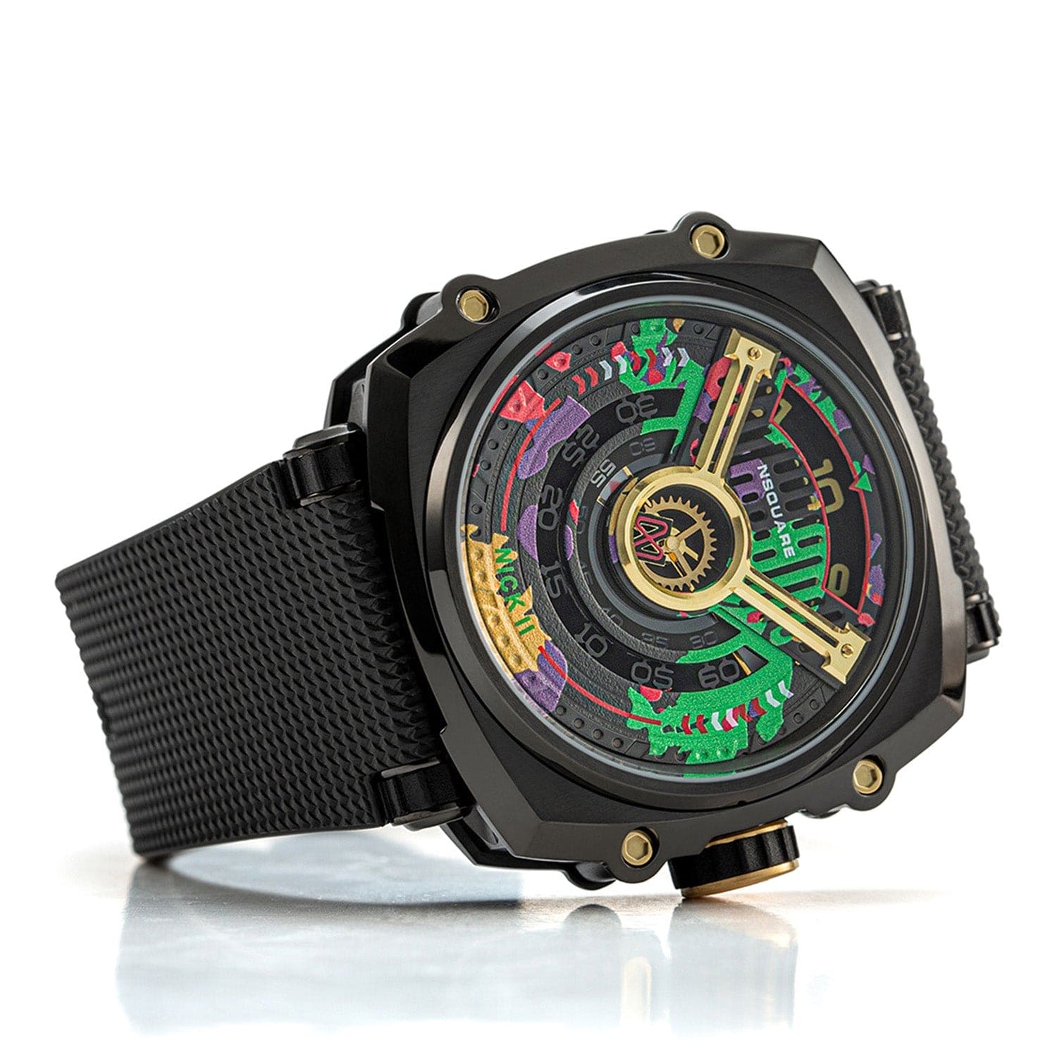 NSQUARE Nick II Automatic 24 Jewels Men's Watch - G0561-N12.3