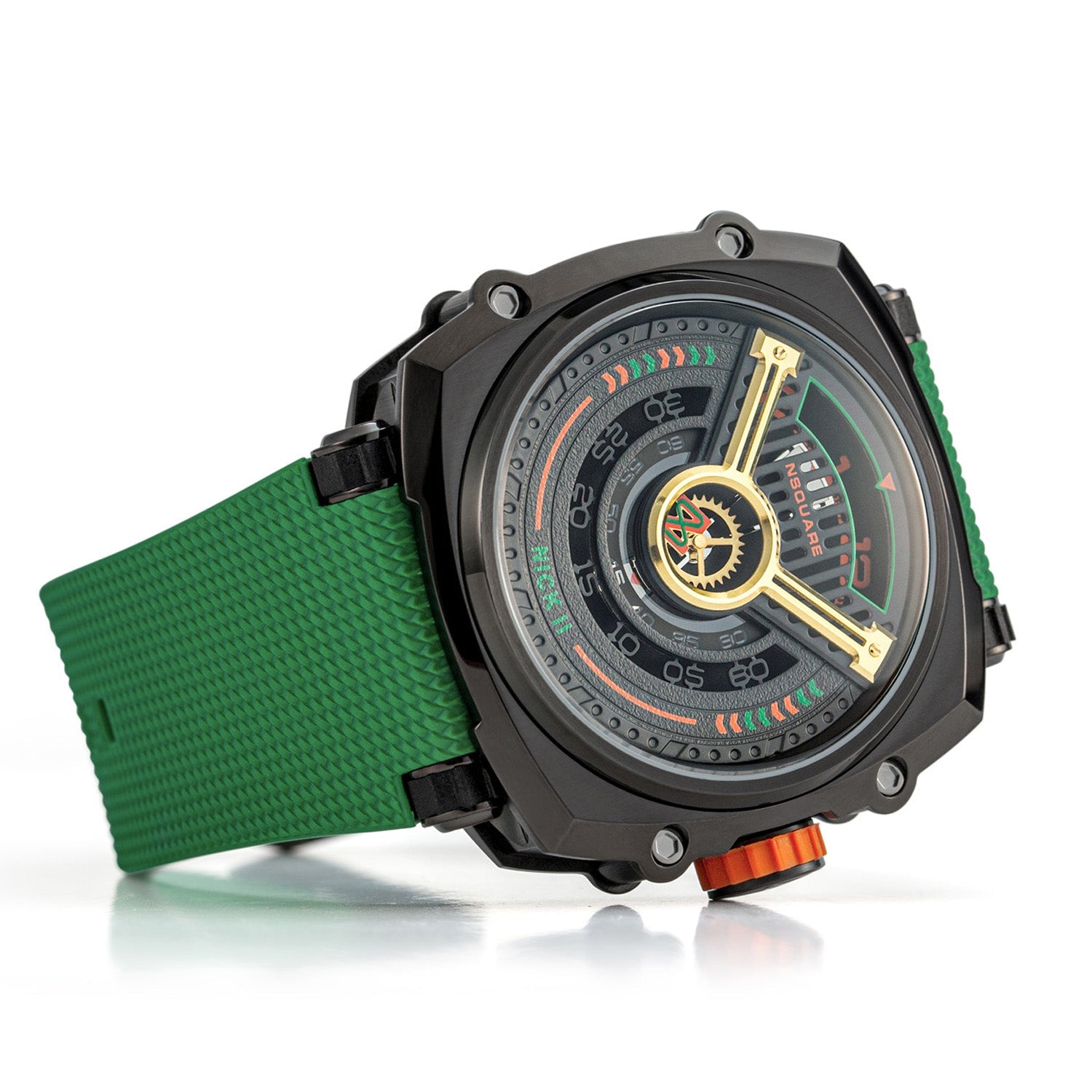 NSQUARE Nick II Automatic 24 Jewels Men's Watch - G0561-N12.4