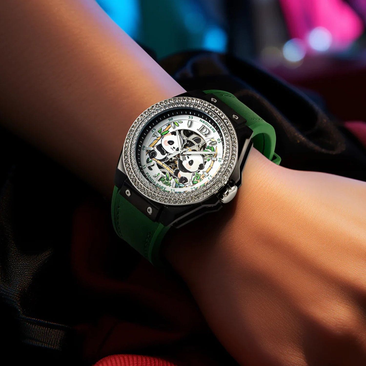 NSQUARE Panda Baby Automatic Unisex Watch - G0565-N46.2