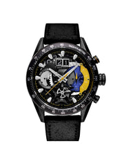 Aries Gold Jolter Chronograph Men's Watch -  G 7008 BK-YW