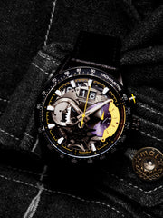 Aries Gold Jolter Chronograph Men's Watch -  G 7008 BK-YW