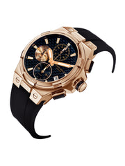 Aries Gold Monarch Chronograph Men's Watch -  G 7312 RG-BKRG