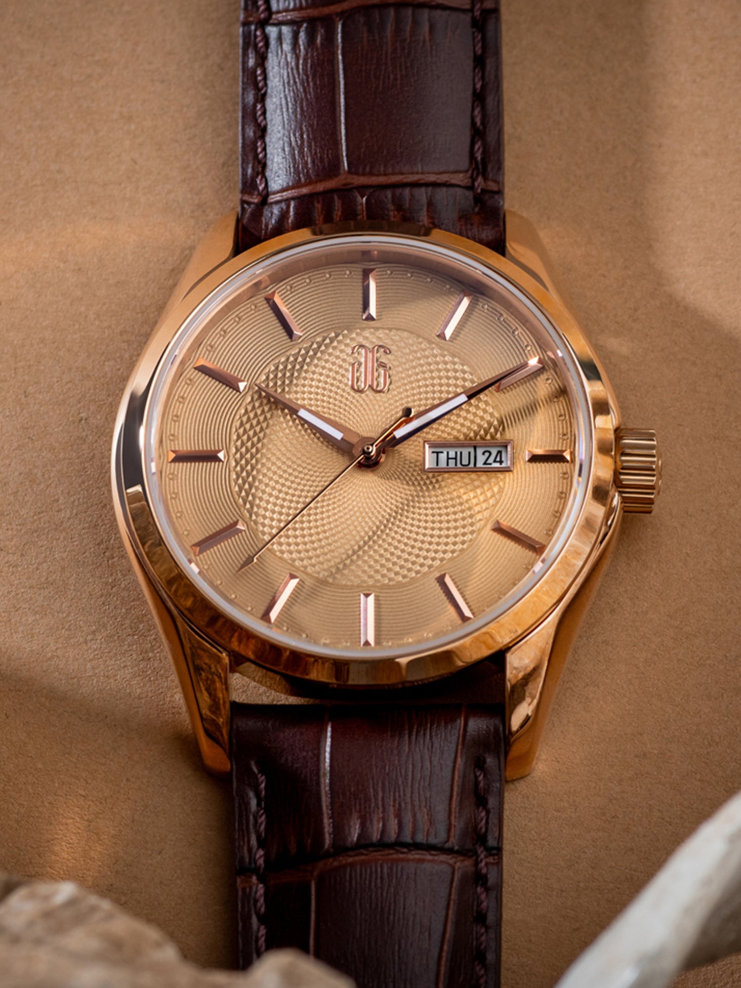 Aries Gold Automatic G 8024 Automatic Men's Watch -  G 8024 RG-BEI