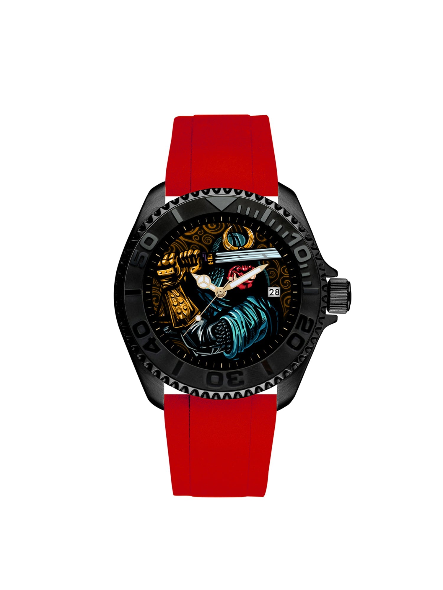 Aries Gold Limited Edition Samuari Automatic Men's Watch -  G 8040 SAM-YUU