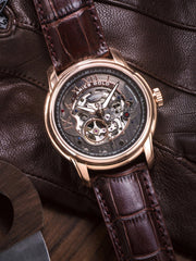 Aries Gold El Toro  Automatic Men's Watch -  G 9005A RG-BK