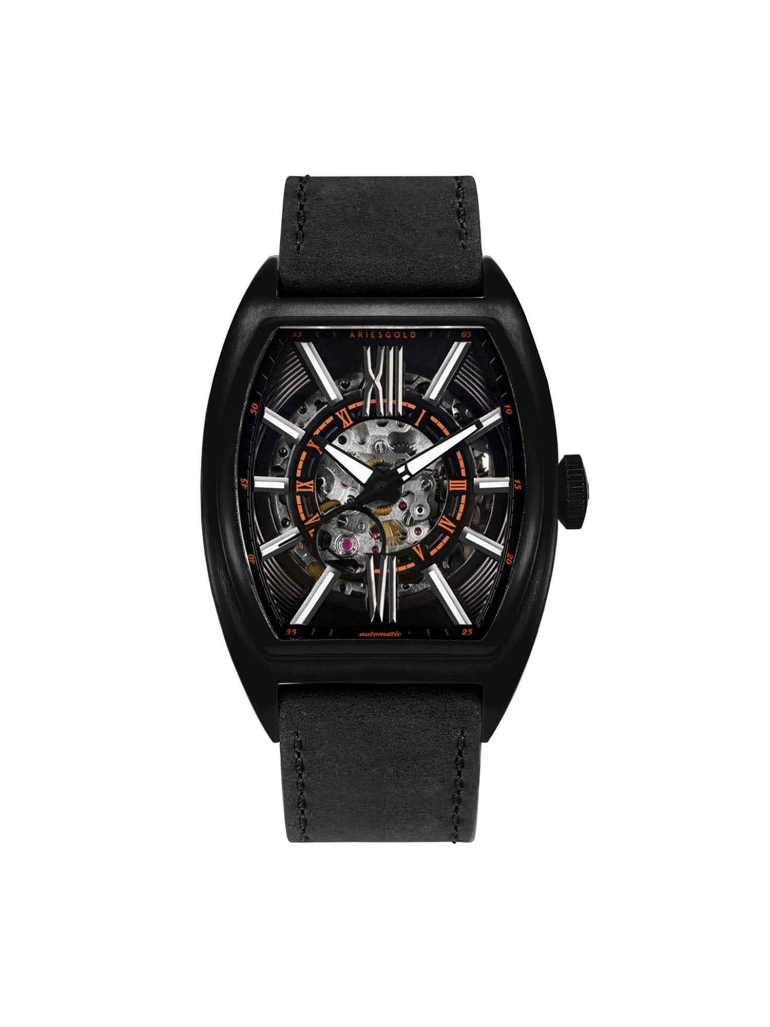 Aries Gold Infinum Cruiser Automatic Men's Watch - G 9018 RG-BK