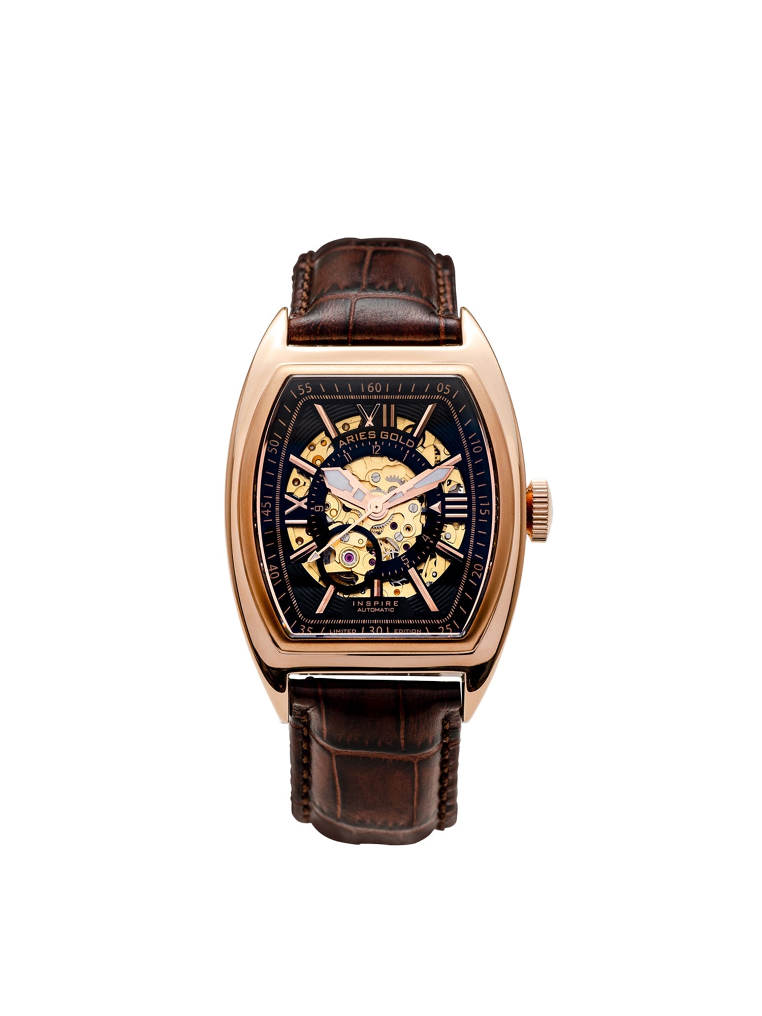 Aries Gold Infinum Cruiser Automatic Men's Watch -  G 901A RG-BKRG