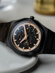 Aries Gold The Voltanic Automatic Men's Watch -  G 9031 BK-BKRG