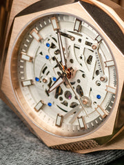 Aries Gold The Voltanic Automatic Men's Watch -  G 9031 RG-SRG