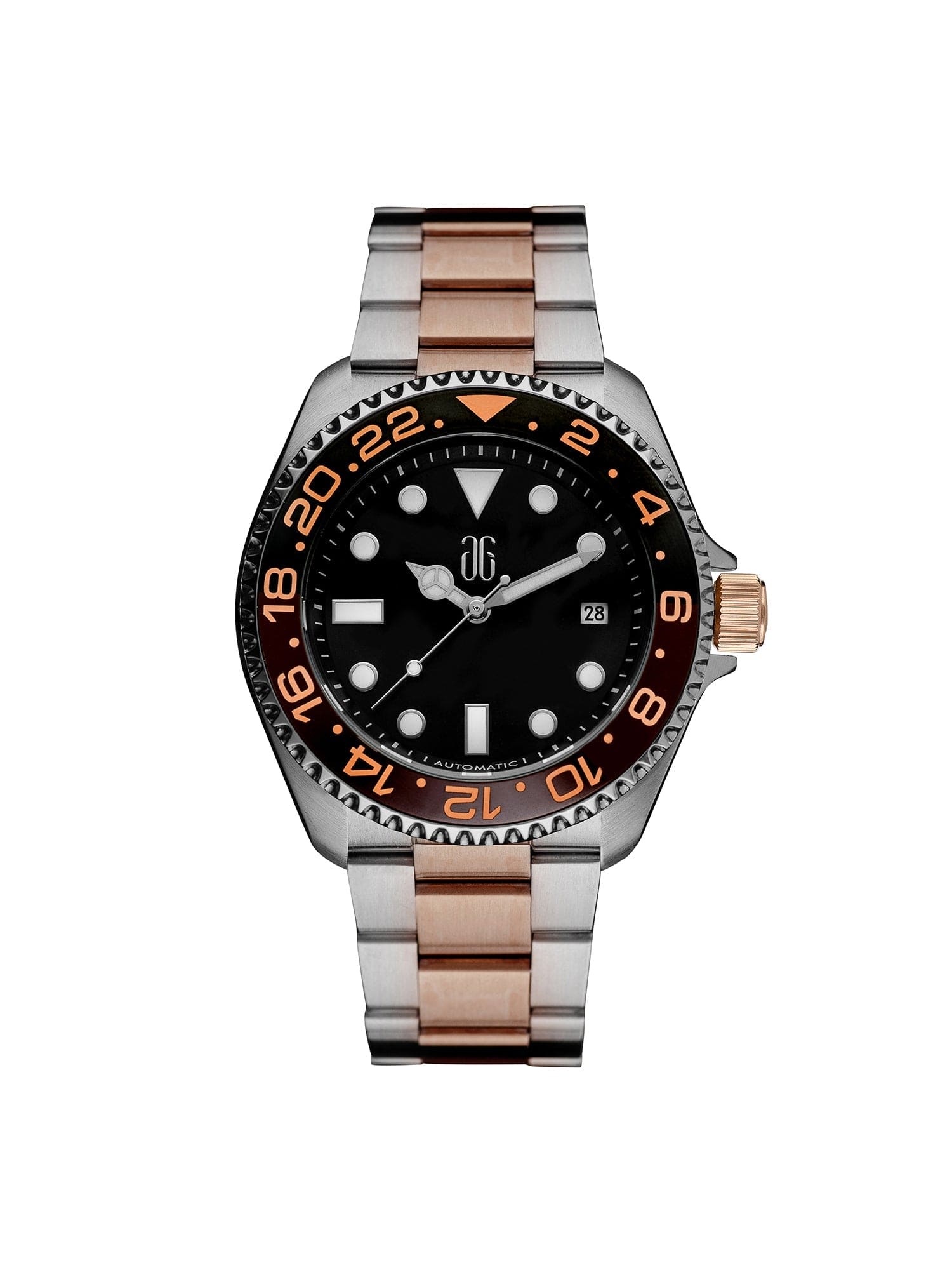 Aries Gold AG Collective Automatic Men's Watch -  G 9040 SRB-BK