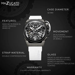Mazzucato RIM GT Chronograph Men's Watch - GT3-WH