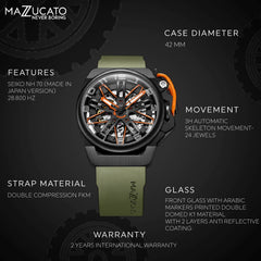 Mazzucato RIM GT Chronograph Men's Watch - GT4-OR