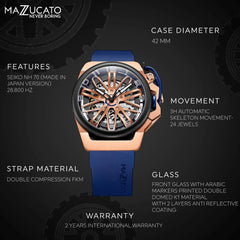 Mazzucato RIM GT Chronograph Men's Watch - GT5-RG