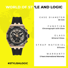 Quantum Hunter Chronograph Men's Watch -  HNG1066.851