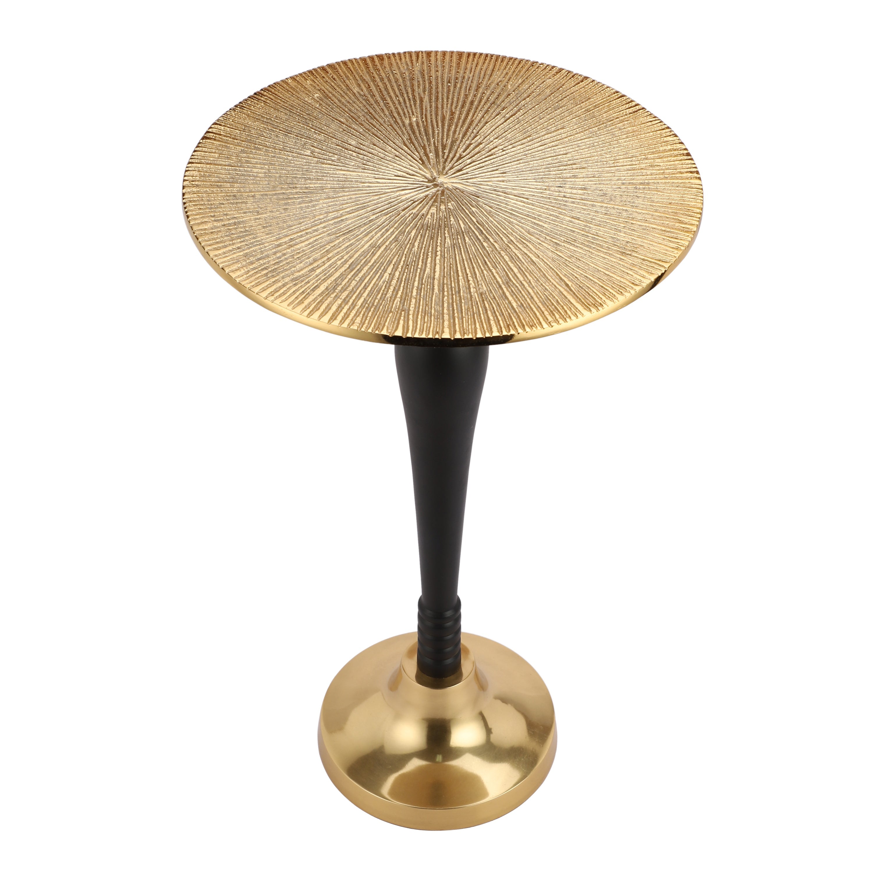 De Maison Decor The Carla Side Table  - Gold & Black
